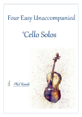 Four Easy Unaccompanied Cello Solos cover